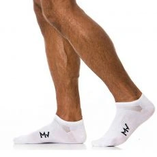 PACK DE 2 PAIRES DE CHAUSSETTES GYM BLANCHES - MODUS VIVENDI