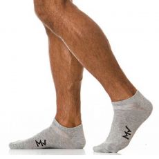 PAIRE DE CHAUSSETTES GYM GRISES - MODUS VIVENDI