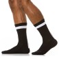 PAIRE DE CHAUSSETTES HAUTES ATHLETIC NOIRES - MODUS VIVENDI