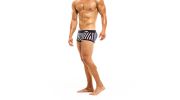 BOXER DE BAIN RAYÉ MARINE - MODUS VIVENDI