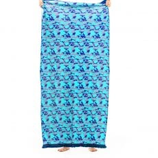 SERVIETTE DE PLAGE MILITAIRE BLEUE - MODUS VIVENDI