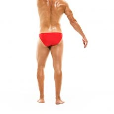 MINI SLIP DE BAIN LOW CUT BODYBUILDING ROUGE - MODUS VIVENDI