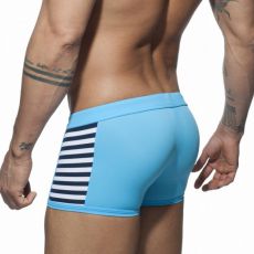 BOXER DE BAIN TURQUOISE COLORED SAILOR ADS107 - ADDICTED