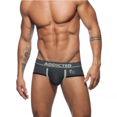 SLIP SPORT GRIS FONCE AD707 - ADDICTED