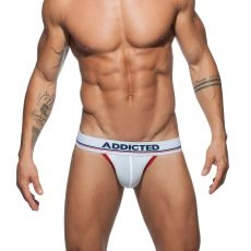 JOCK STRAP SPORT BLANC AD710 - ADDICTED
