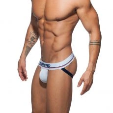 JOCK STRAP SPORT BLANC AD710 - ADDICTED