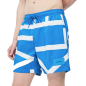 SHORT DE BAIN MEDIUM DRAWSTRING ABSTRACT IMPERIAL BLEU M00274  - CALVIN KLEIN 