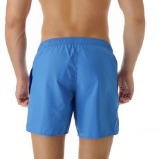 SHORT DE BAIN LOGOTÉ BLEU - ARMANI