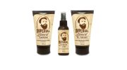 PACK ACCELERATEUR DE POUSSE POUR LA BARBE GEL+LOTION+SHAMPOING - IMPERIAL BEARD