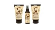 PACK ACCELERATEUR DE POUSSE POUR LA BARBE GEL+LOTION+SHAMPOING - IMPERIAL BEARD