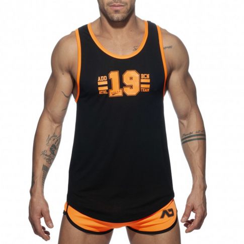 DEBARDEUR NEON TANK TOP ORANGE FLUO AD794 - ADDICTED - ADDICTED DEBARDEUR NEON TANK TOP ORANGE FLUO AD794 - ADDICTED - ADDICTED