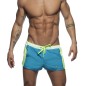 SHORT DE BAIN STRIPES BASIC TURQUOISE ADS214 - ADDICTED SHORT DE BAIN STRIPES BASIC TURQUOISE ADS214 - ADDICTED
