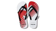 TONGS AD LOGO FLIP FLOP BLANCHES AD796 - ADDICTED