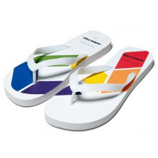 TONGS AD RAINBOW FLIP FLOP BLANCHES AD795 - ADDICTED