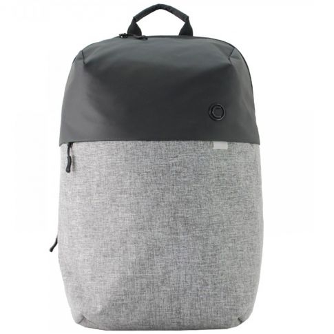 SAC A DOS KASUAL BI-COLOR GRIS CHINE/NOIR - CHABRAND