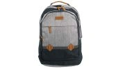 SAC A DOS TEENAGER BI-COLOR GRIS CHINE/ANTHRACITE - CHABRAND