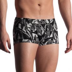 BOXER MICRO PANTS MOSAIC NOIR BLANC EN VISCOSE M906 - MANSTORE