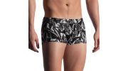 BOXER MICRO PANTS MOSAIC NOIR BLANC EN VISCOSE M906 - MANSTORE