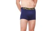 BOXER TRUNK STATEMENT 1981 BLEU/VIOLET  - CALVIN KLEIN 