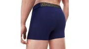 BOXER TRUNK STATEMENT 1981 BLEU/VIOLET  - CALVIN KLEIN 