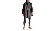 CAPE / PONCHO A CAPUCHE NOIR M510  - MANSTORE