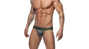 JOCK STRAP WASHED CAMO KAKI AD813 - ADDICTED