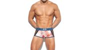 BOXER FUSION FLEURI MARINE UN509 - ES COLLECTION
