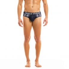 SLIP JEANS CARREAUX MARINE/BLEU 12913  - MODUS VIVENDI