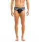SLIP JEANS CARREAUX MARINE/BLEU 12913  - MODUS VIVENDI