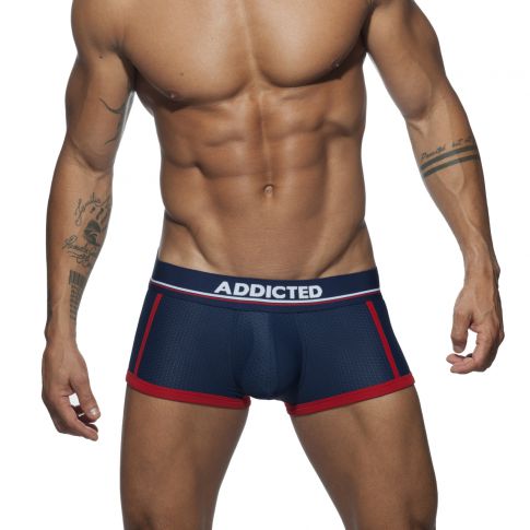 BOXER SPORT MESH NAVY AD739 - ADDICTED