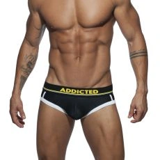 SLIP SPORT MESH NOIR AD738 - ADDICTED