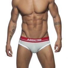 SLIP SPORT MESH ARGENT AD738 - ADDICTED