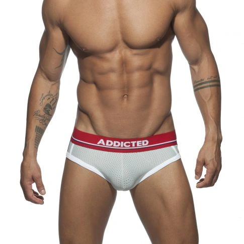 SLIP SPORT MESH ARGENT AD738 - ADDICTED