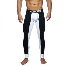 LEGGING RIB JOHN BLANC/NOIR AD780 - ADDICTED