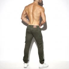 PANTALON CARGO KAKI - ES COLLECTION