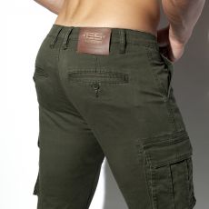 PANTALON CARGO KAKI - ES COLLECTION