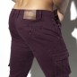 PANTALON CARGO PRUNE - ES COLLECTION