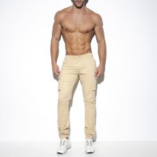 PANTALON CARGO BEIGE - ES COLLECTION