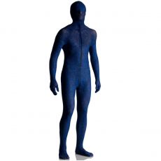 COMBINAISON INTEGRALE ZEBRA BLEU 211264 - MANSTORE