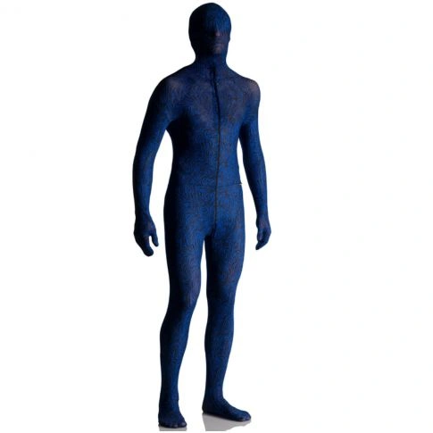 COMBINAISON INTEGRALE ZEBRA BLEU M957 - MANSTORE