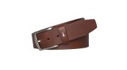 CEINTURE DENTON EN CUIR  DE VACHETTE MARRON  - TOMMY HILFIGER