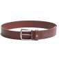 CEINTURE DENTON EN CUIR DE VACHETTE MARRON - TOMMY HILFIGER CEINTURE DENTON EN CUIR DE VACHETTE MARRON - TOMMY HILFIGER