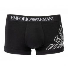 BOXER PURE ORGANIC COTTON NOIR - EMPORIO ARMANI