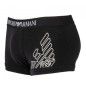 BOXER PURE ORGANIC COTTON NOIR - EMPORIO ARMANI