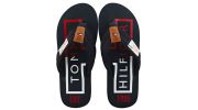 CLAQUETTES / TONGS NAVY SANGLES TISSU M02706  - TOMMY HILFIGER 