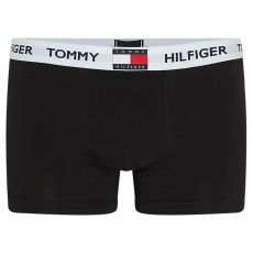 BOXER TRUNK ORGANIC COTTON NOIR M01810 - TOMMY HILFIGER