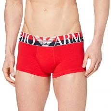 BOXER COURT MEGALOGO ROUGE - ARMANI