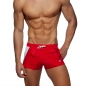 SHORT DE BAIN RACING SIDE ROUGE ADS232 - ADDICTED