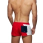 SHORT DE BAIN RACING SIDE ROUGE ADS232 - ADDICTED