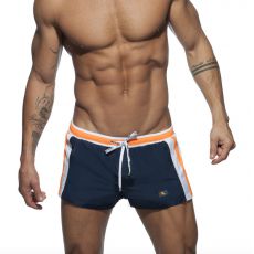 SHORT DE BAIN STRIPES BASIC MARINE ADS214 - ADDICTED